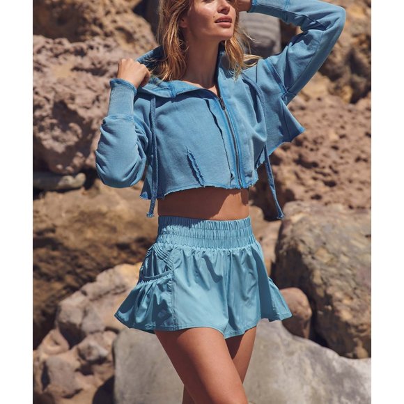 🎉LAST CHANCE🎉 NWT FP Movement Body Language Hoodie / Ocean Horizon - Picture 8 of 10